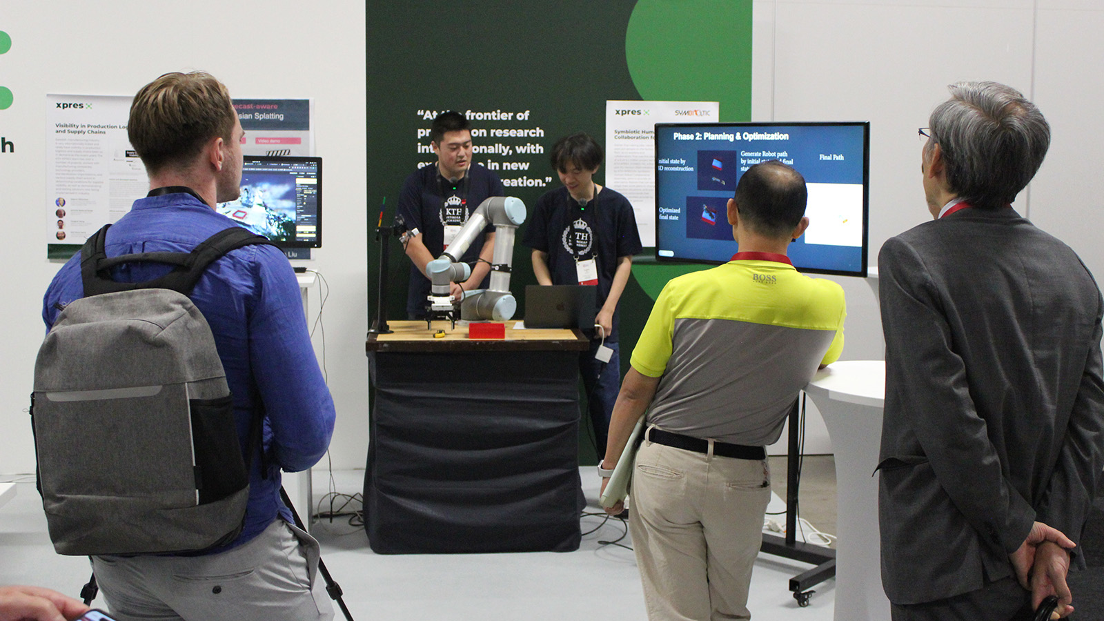 Presentations of robot